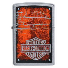 Зажигалка ZIPPO 49658 Harley Davidson Street Chrome