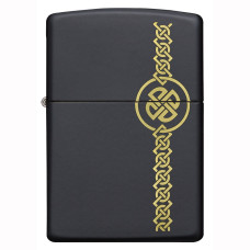 Зажигалка ZIPPO 49518 Celtic Black Matte