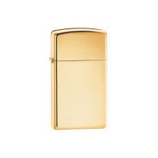 Зажигалка ZIPPO 1654B Slim Solid Brass