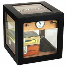 Хьюмидор для сигар Adorini Cube Black Deluxe на 100 сигар.