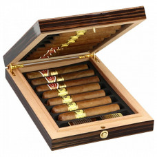 Хьюмидор для сигар Adorini Ebenhoiz Travel Humidor на 15 сигар.