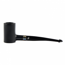 Трубка для табака Peterson Speciality Pipes Tankard Ebony Silver Mounted P-Lip без фильтра.