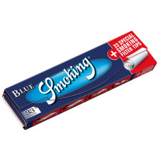 Бумага для самокруток Smoking King Size - Blue + FILTER TIPS 33 шт