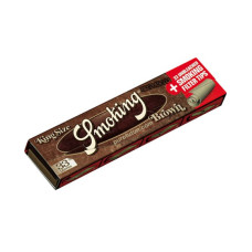 Бумага для самокруток Smoking King Size - Brown + FILTER TIPS 33 шт