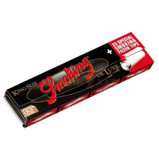 Бумага для самокруток Smoking King Size - Deluxe + FILTER TIPS 33 шт