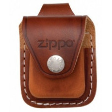 Чехол для зажигалки Zippo коричневый с петлей LPLB