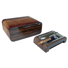 Подарочный набор аксессуаров для сигар Gentili SET-SV75-Croco-light