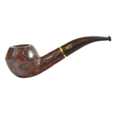 Трубка для табака Savinelli Alligator Brown 673 фильтр 9 мм